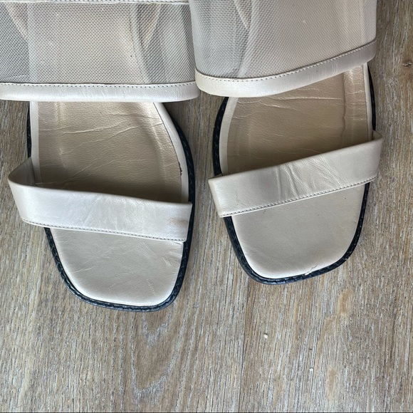 Stuart Weitzman Chunky Square-Toe Slingbacks - Picture 7 of 10